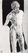 Albrecht Durer, Self-portrait in the nude